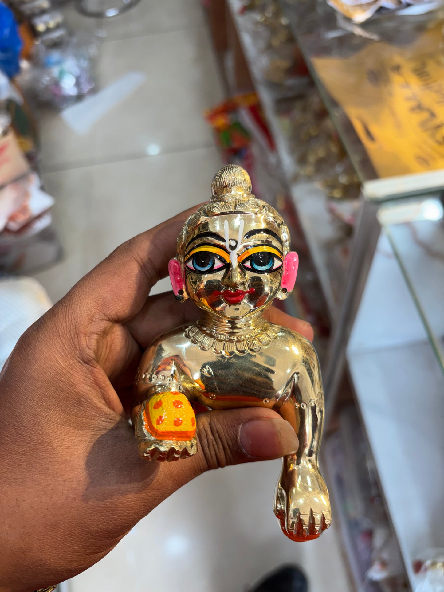 7 no Solid Laddugopal (Ashtdhatu )