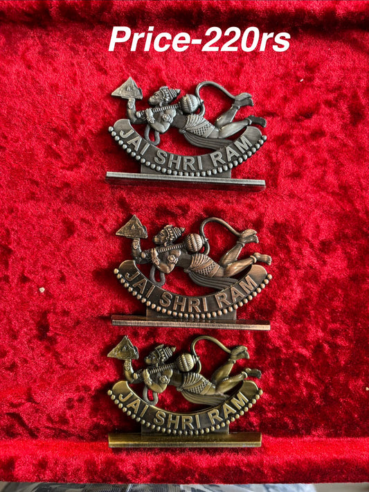 🌟 Double-Sided Small Metal Divine Idols – Perfect for Car Dashboard & Temple