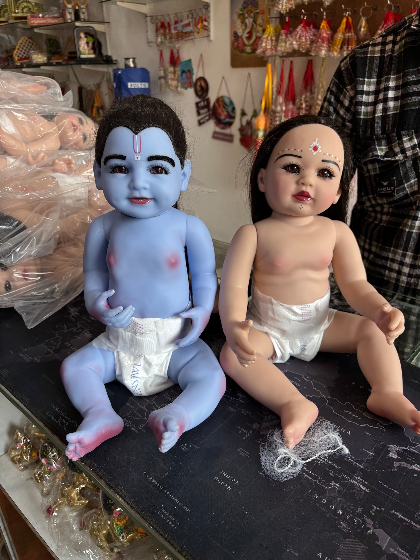 Rubber Lalla nd Lalli pair(silicone)