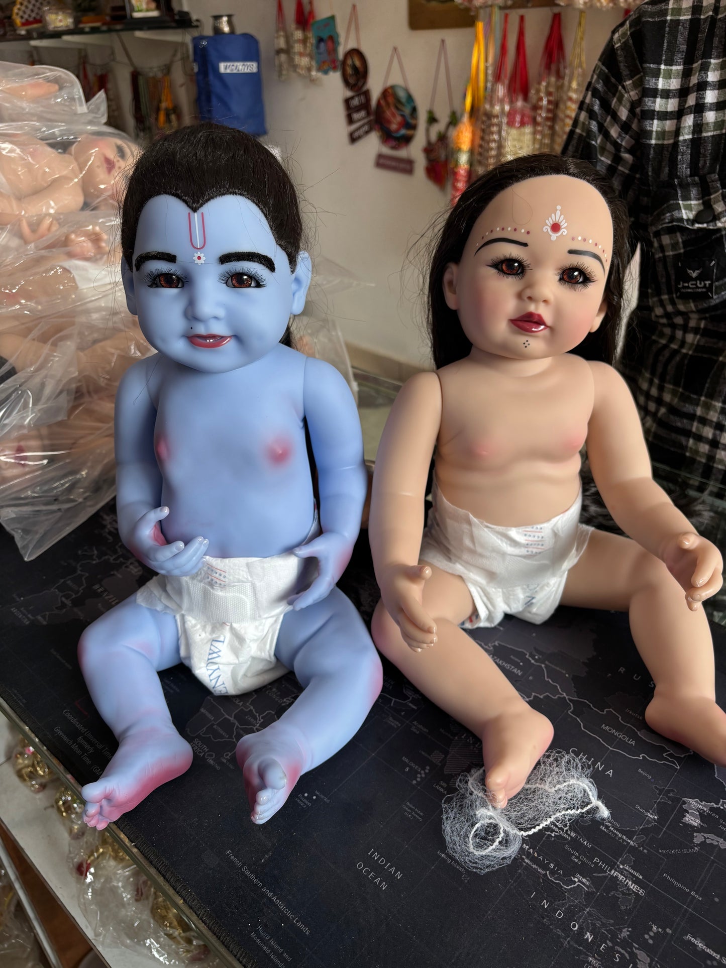 Rubber Lalla nd Lalli pair(silicone)