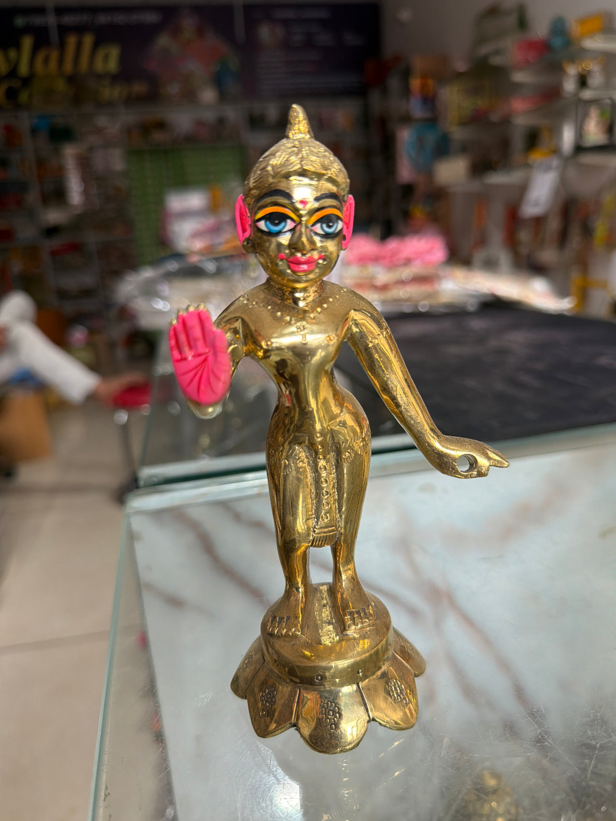 7 Inch Solid brass Jugal Jodi Sarkar